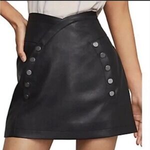 BCBGMaxAzria Black Mini Skirt